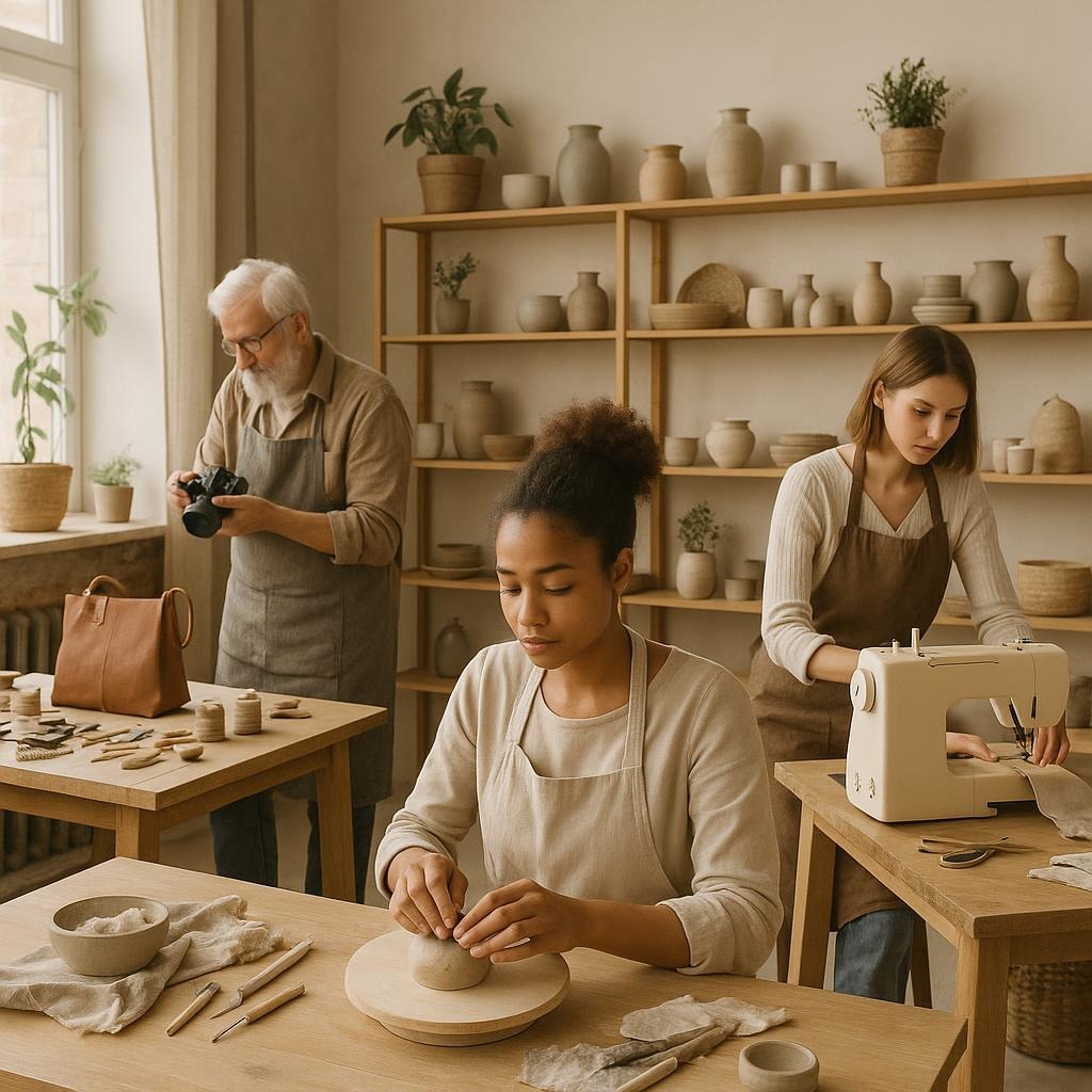 The Independent Artists Behind Handmade Products