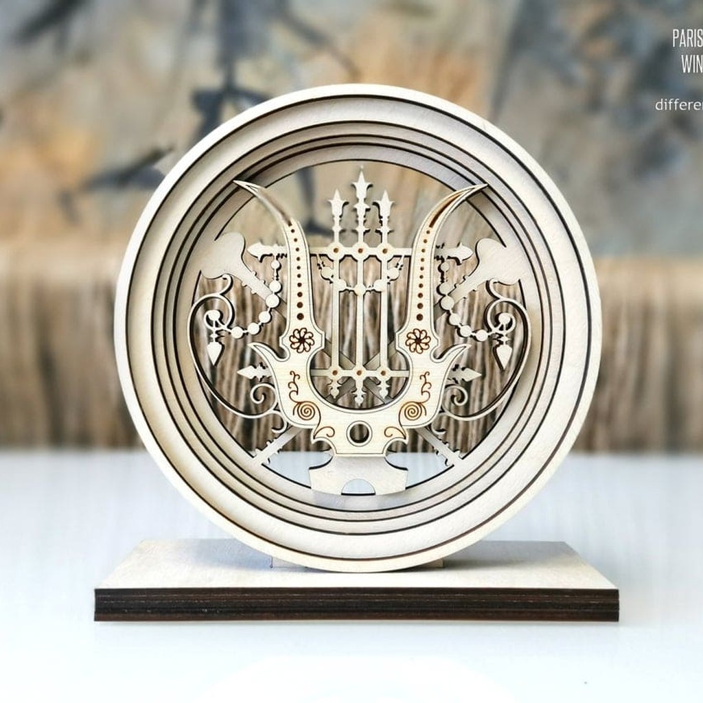 PARIS OPERA GARNIER Dollhouse Window – Detailed Miniature for Projects