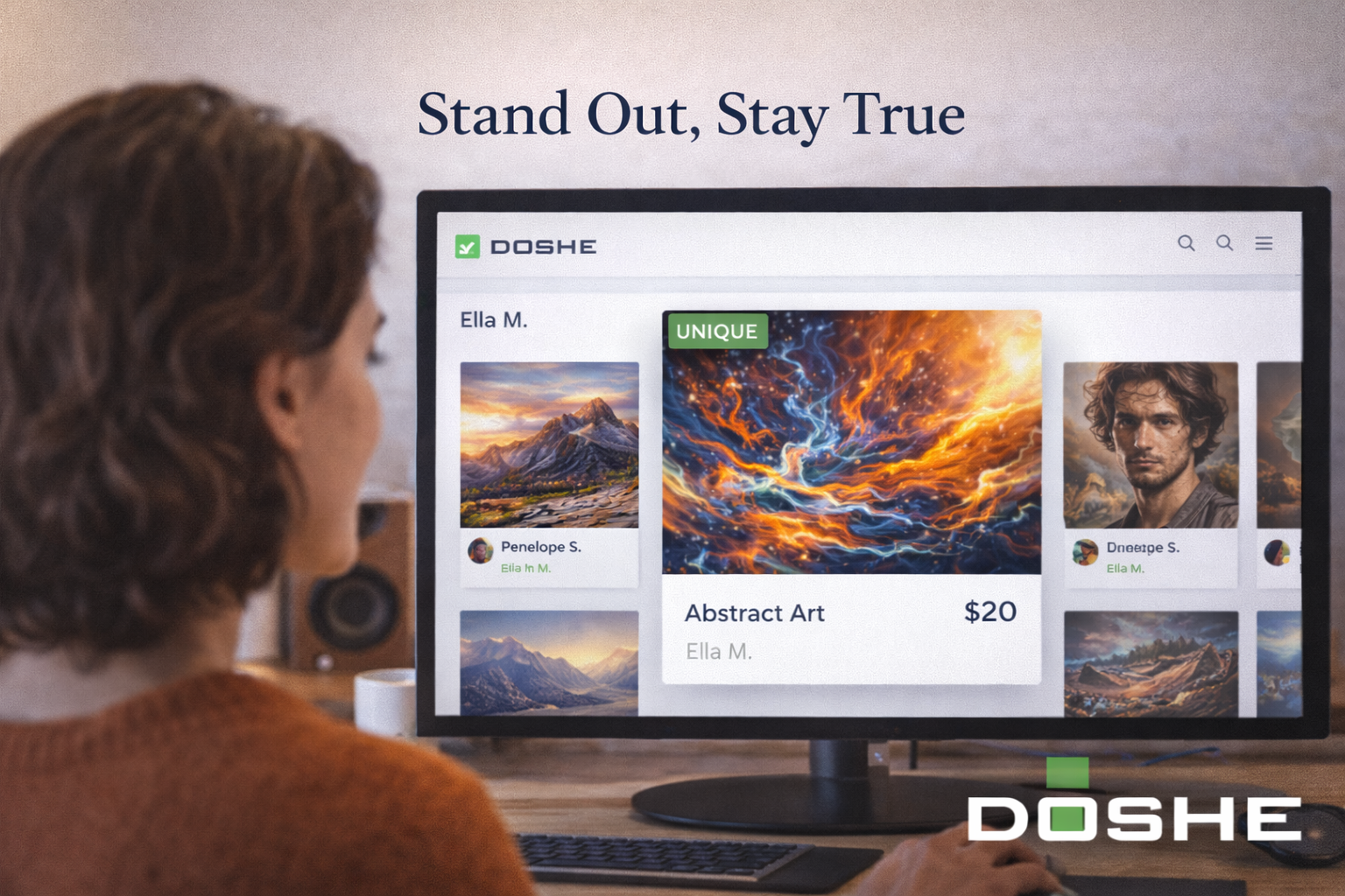 How Artists Gain Visibility Through Curated Online Marketplaces