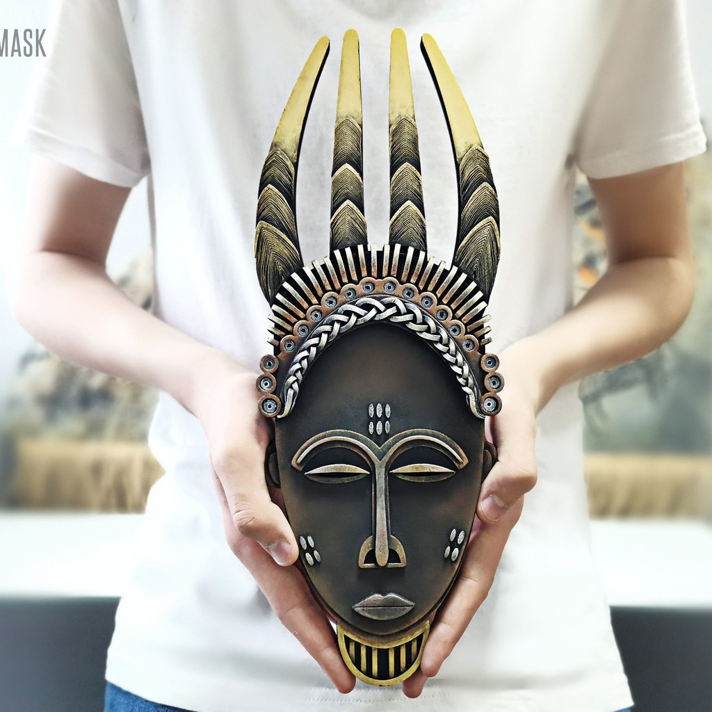 AFRICAN MASK – Unique Wall Art for Thematic Home Decor