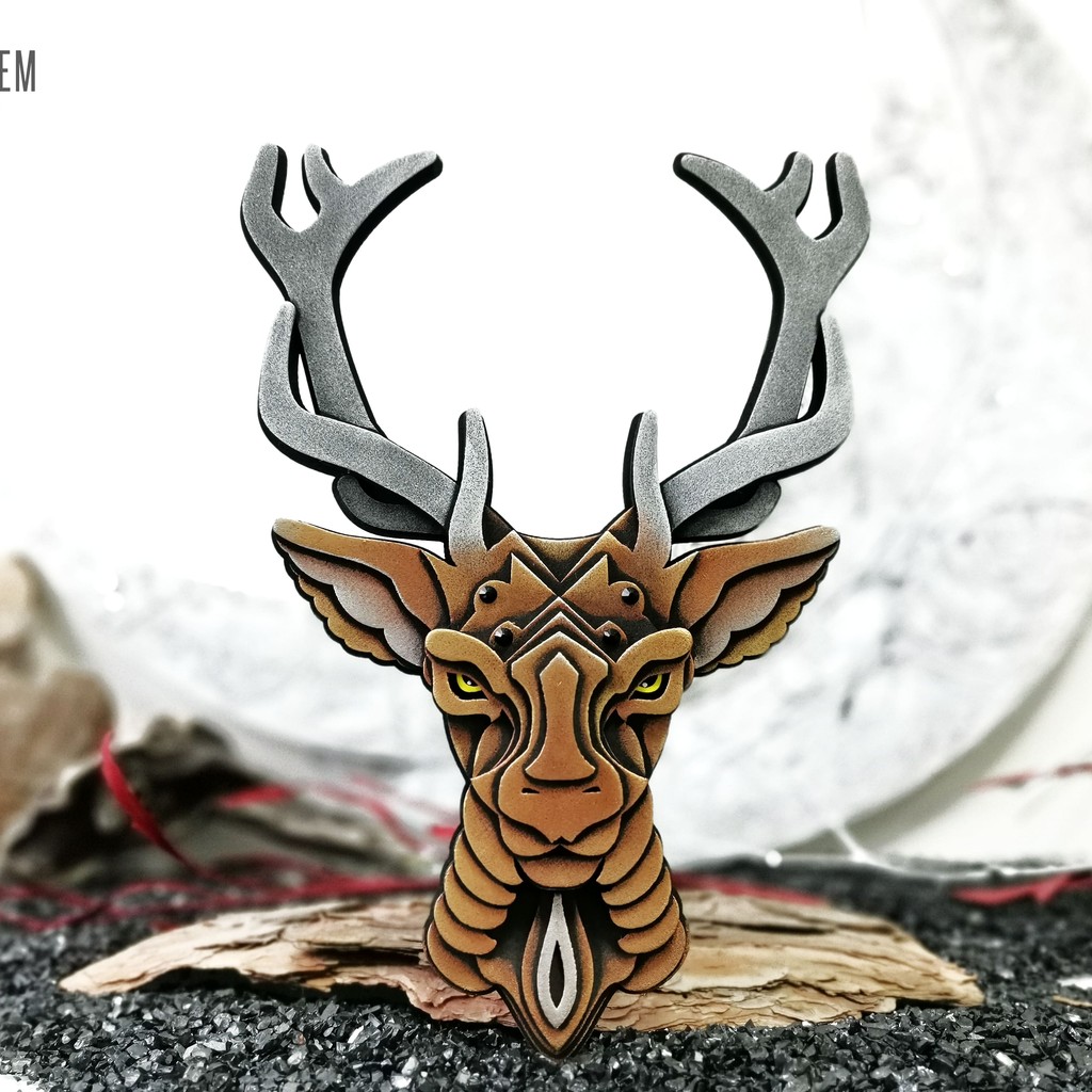 DEER Totem Ornament – Unique Spirit Animal Gift for Any Occasion