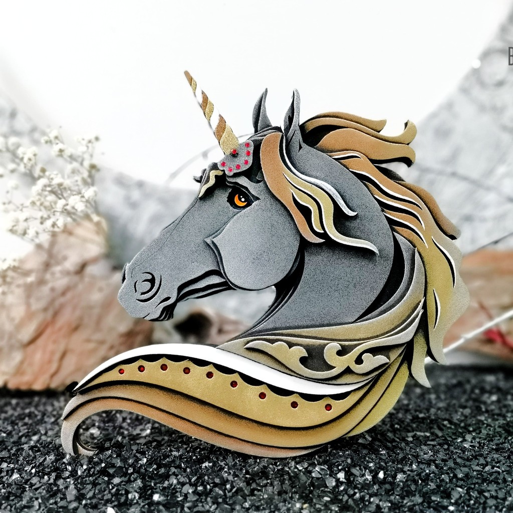 UNICORN Totem – Personalized Spirit Animal Gift for Best Friends