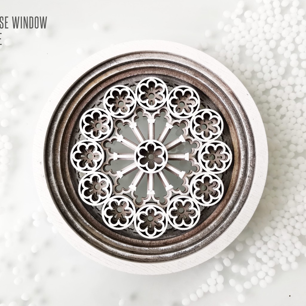 French Dollhouse Window – Elegant Miniature for Dollhouse Projects