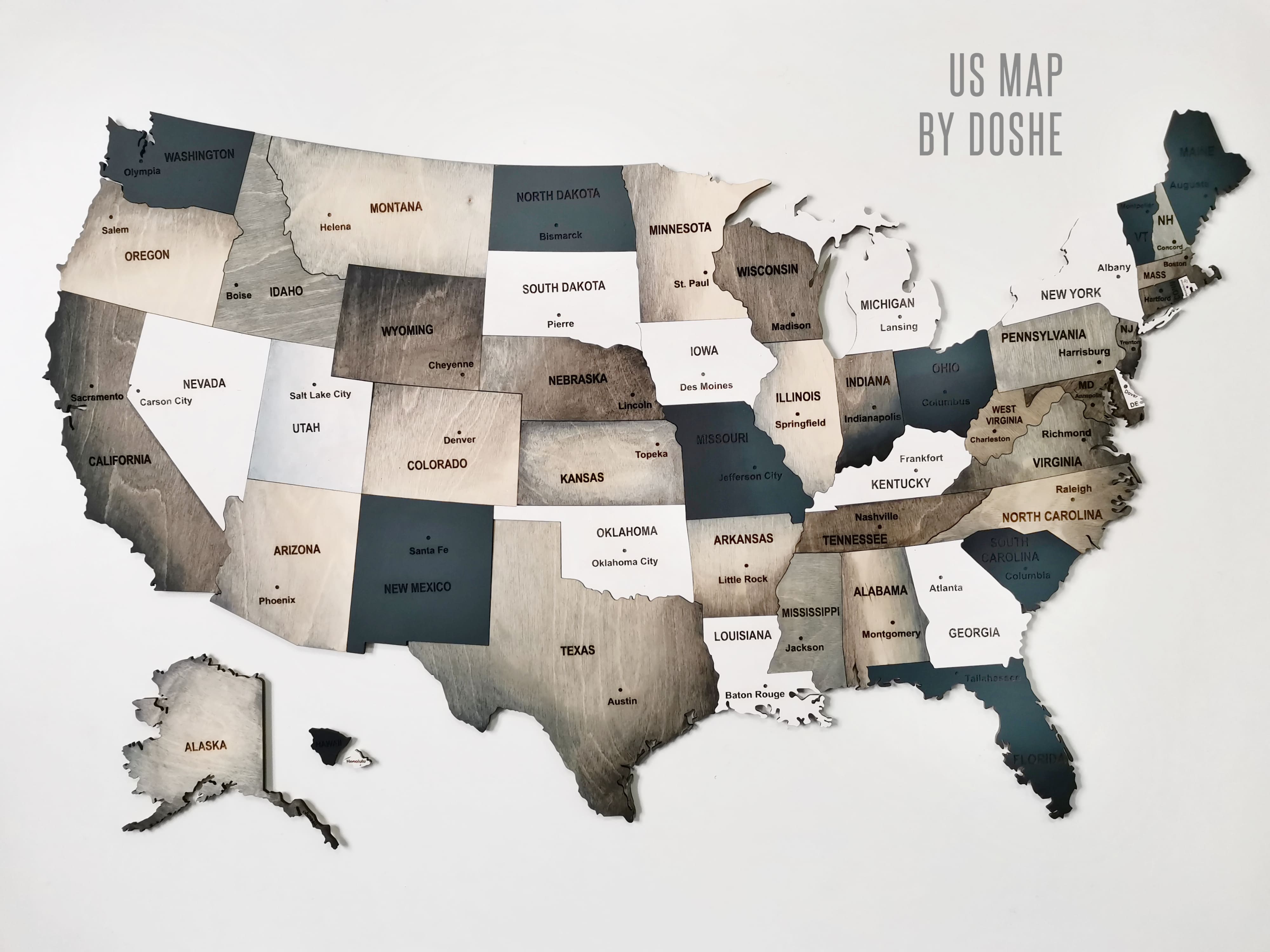 USA Map puzzle