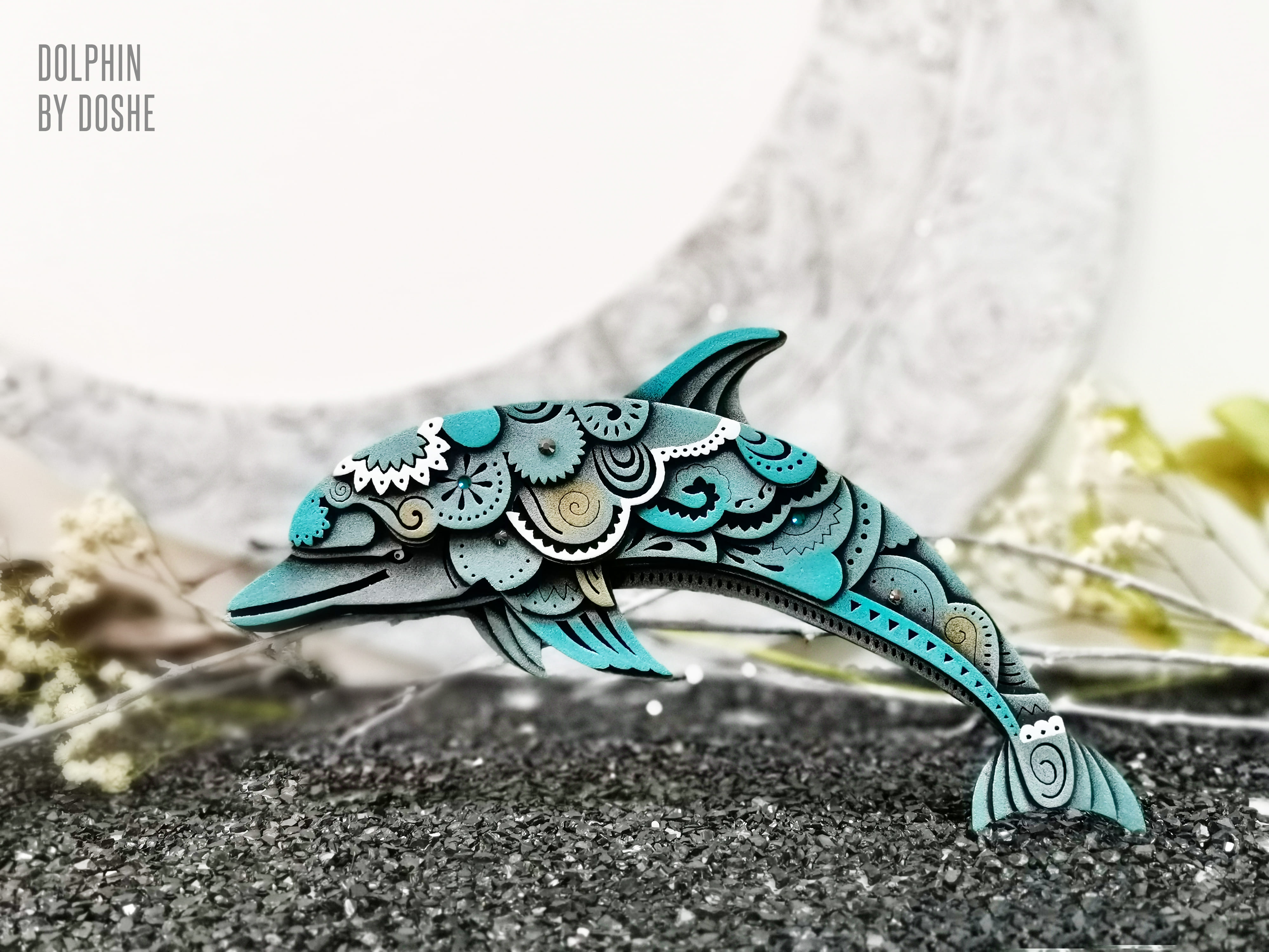 DOLPHIN Totem - Spirit animals - Personalized Birthday gifts for women