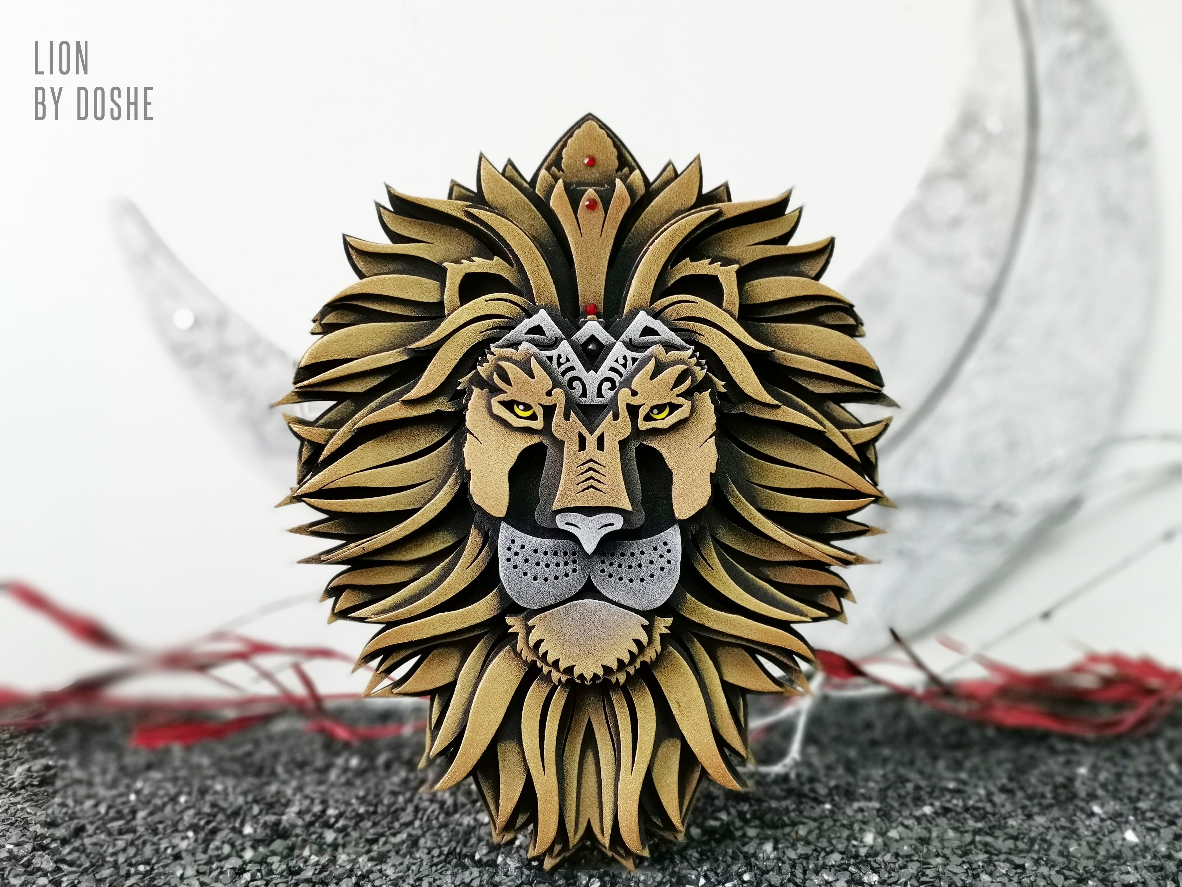 LION Totem - Spirit animals - Birthday gifts for Men