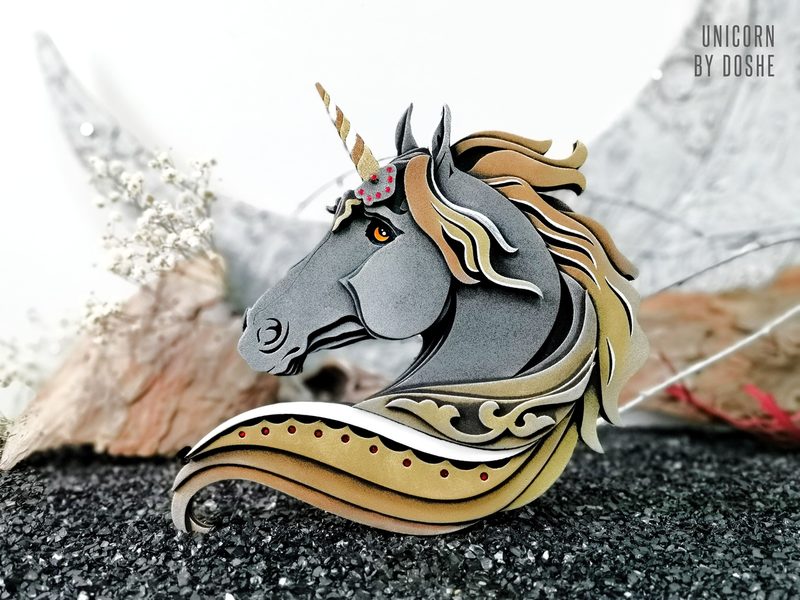 UNICORN Totem - Spirit animals - Personalized gifts for best friends