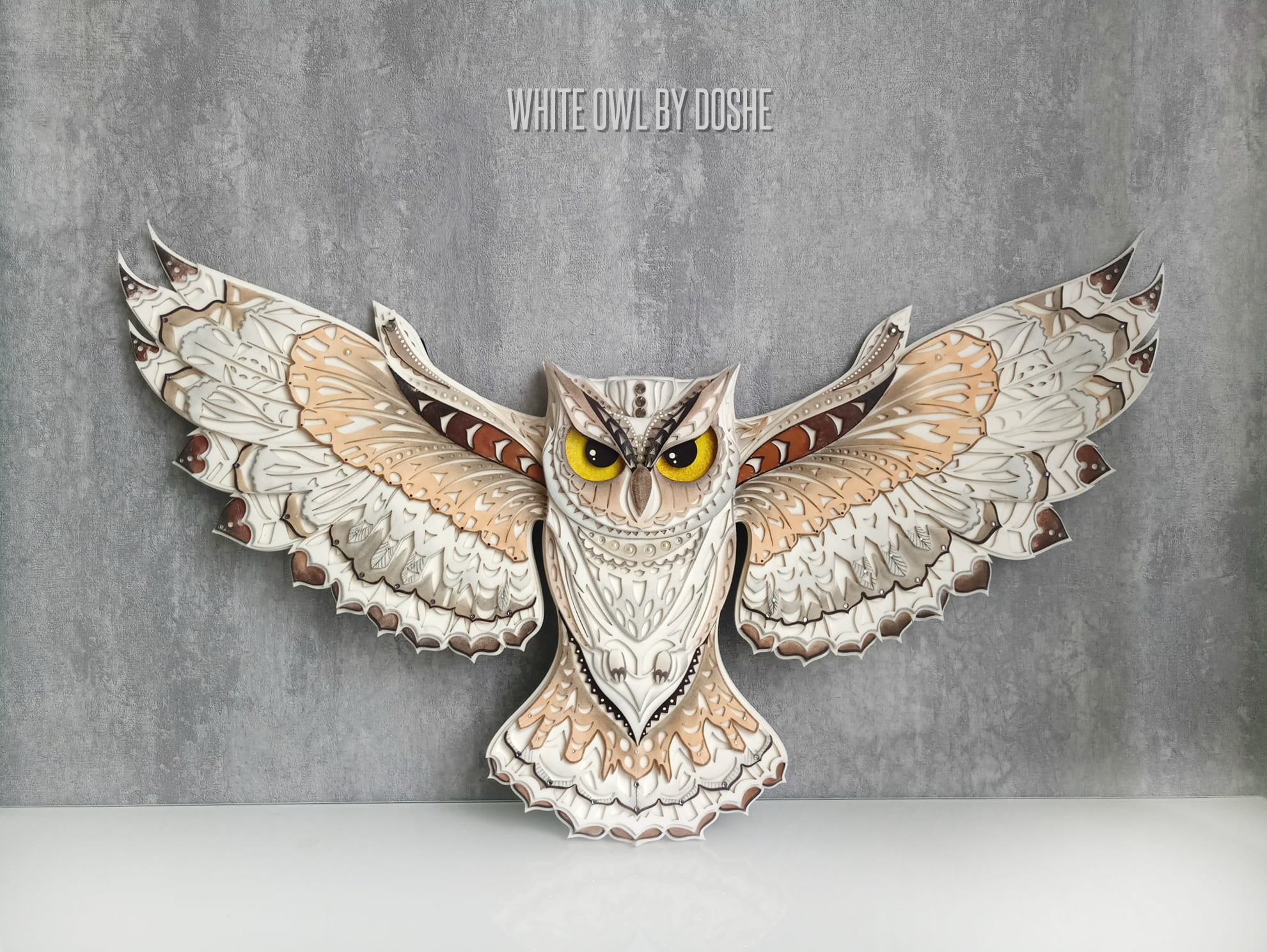 White owl totem