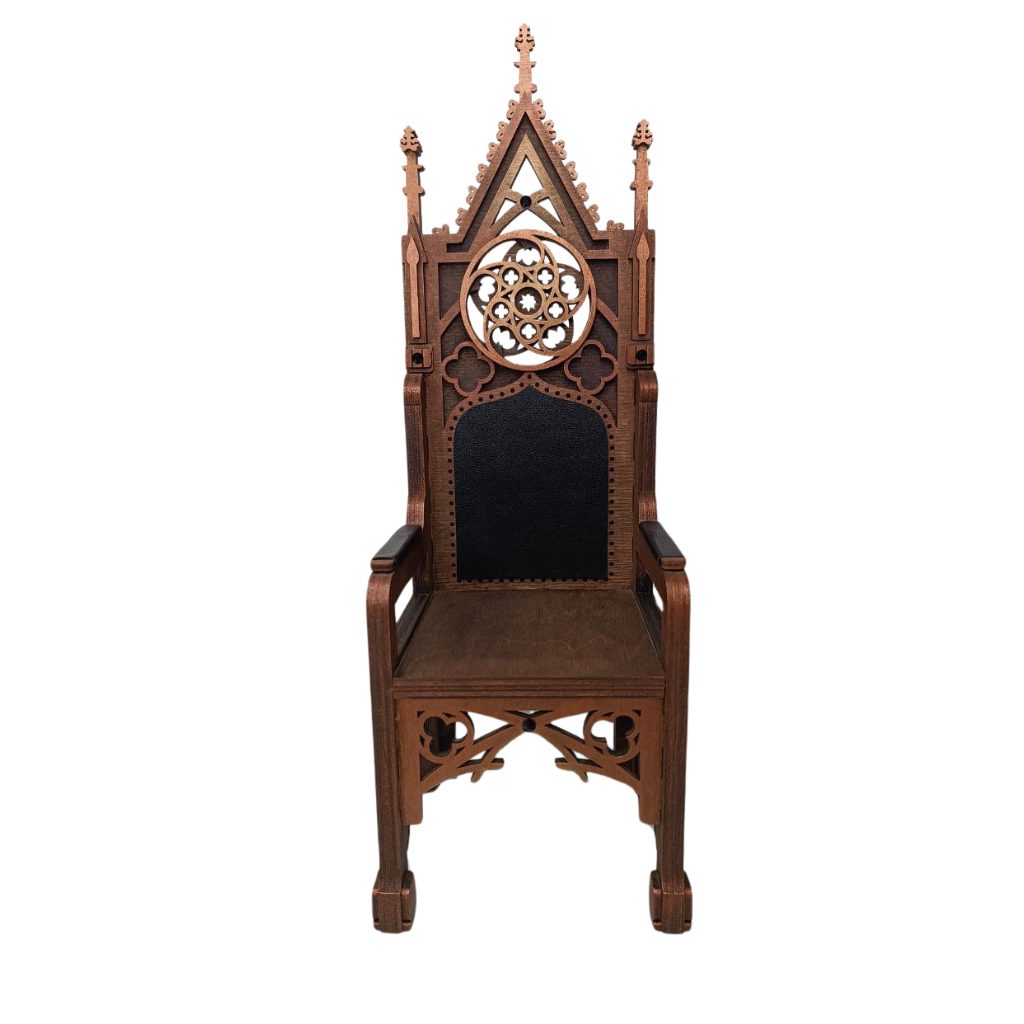 Gothic TABLE & CHAIRS - Exclusive Dollhouse furniture — photo 6